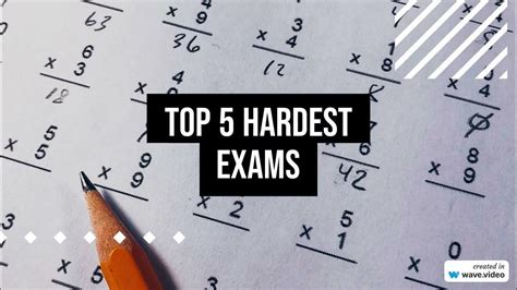 toughest exam in usa